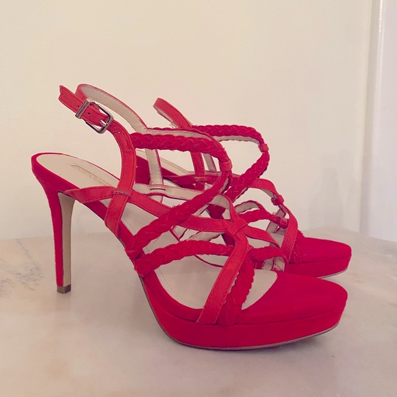 Women’s BCBGeneration Emmi High Heel, BG-EMMI Candy Red Size 6.5. Worn Once. - Picture 3 of 3
